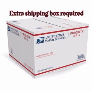 Box needed Your bundle is over 5lbs! extra shipping boxes